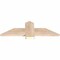 Ekena Millwork Eugene Smooth Timber Gable Bracket, Douglas Fir, 36"W x 12"H x 1 1/2"D x 5 1/2"F, 8/12 Pitch GBW036X12X0206EUG00SDF - alternate 5